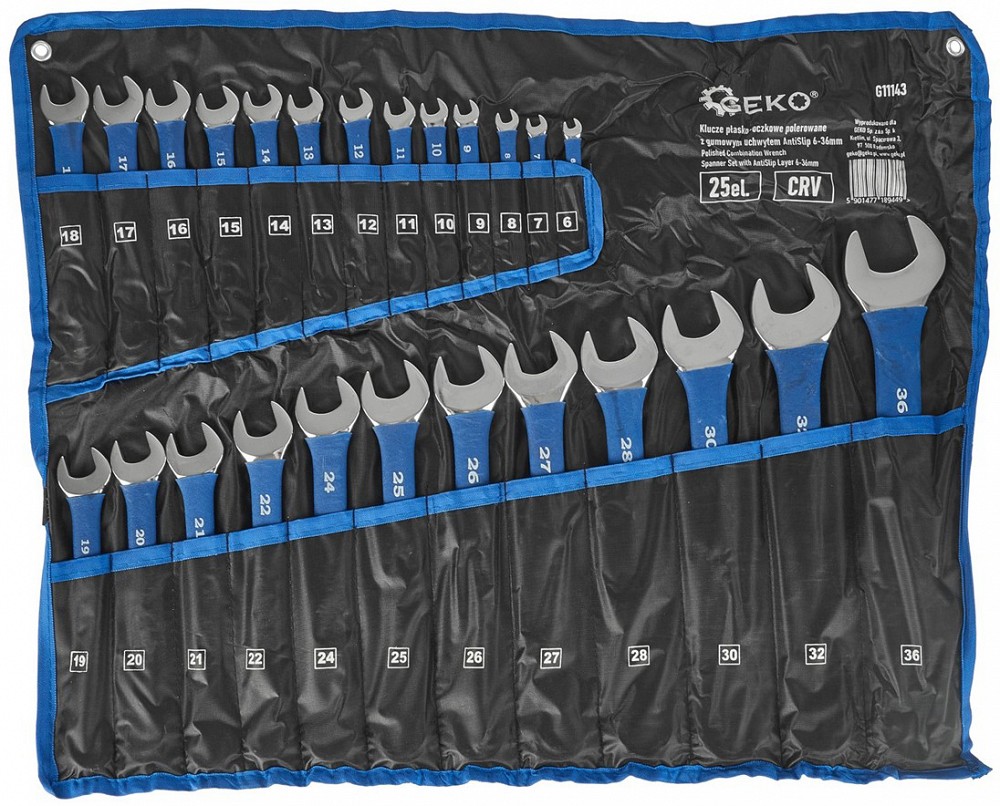 25-OS. SILMUS-LEHTVÕTMETE KOMPL. 6-36MM TEKSTIILKOTIS (VÕTI PU-KATTEGA) GEKO