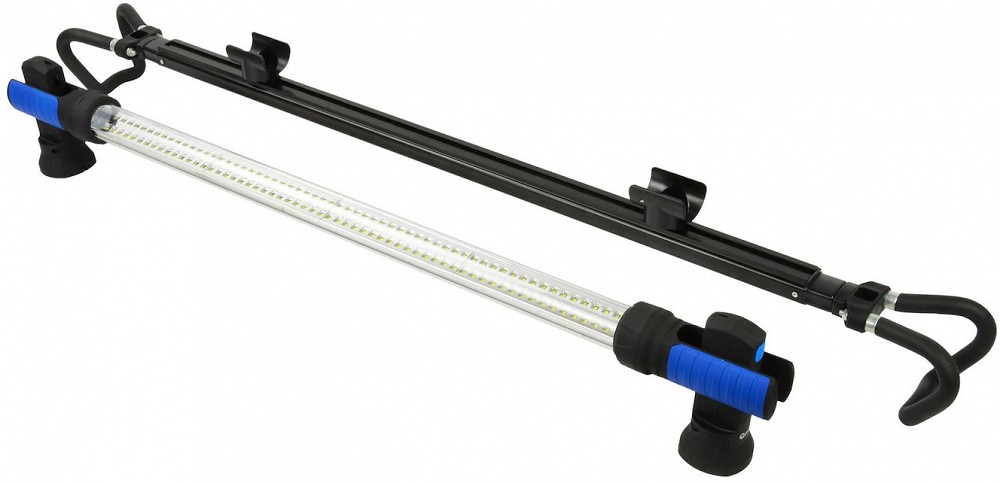 TÖÖLAMP KAPOTI ALLA 120-LED AKUGA. 120-195CM REGULEERITAV GEKO