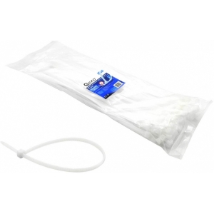 JUHTMEVITS "NYLON" 7.6X300MM VALGE 100TK GEKO