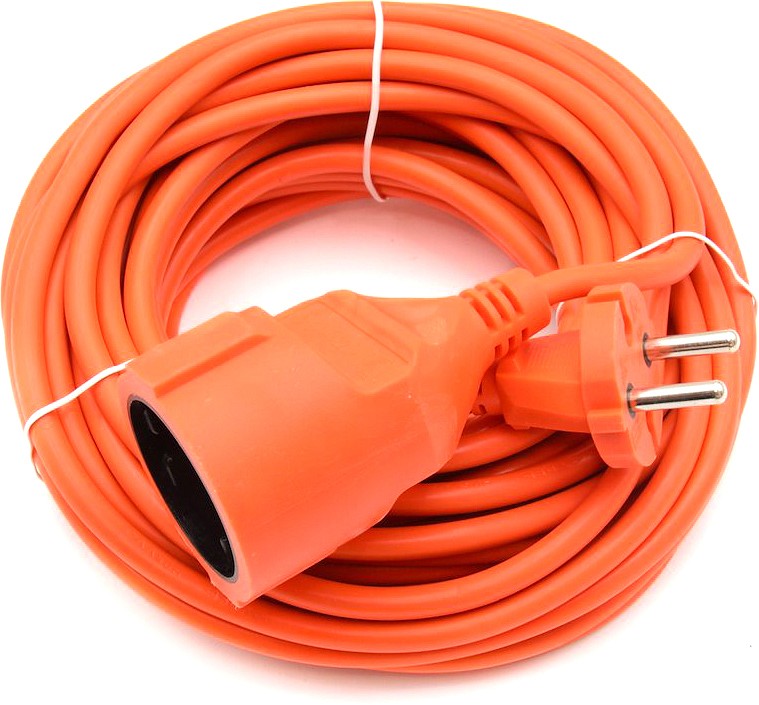 PIKENDUSJUHE RULLIS (JÄTKU) 10M 2X1MM2 /  IP20. 10A GEKO