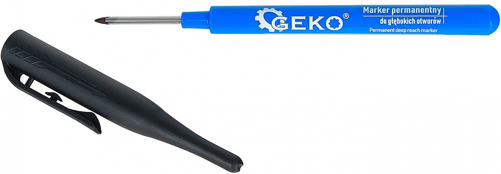 MARKERPLIIATS SÜGAVATELE AVADELE 150MM. MUST GEKO