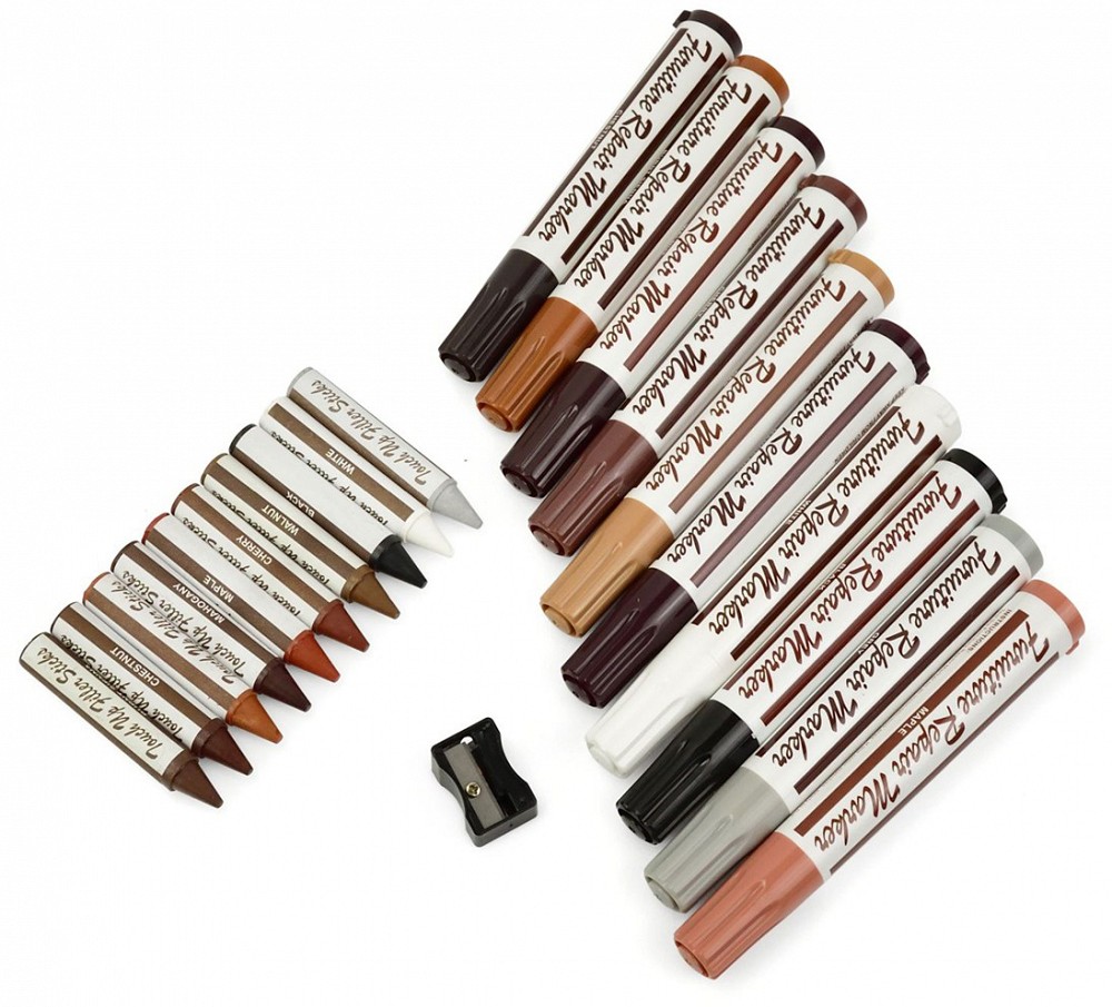 21-OS. MÖÖBLI PARANDUSKOMPLEKT-MARKERID (PUIT / LAMINAAT) GEKO