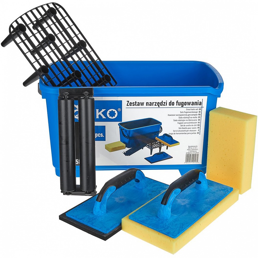 6-OS. VUUGITÄITE / PESU TÖÖRIISTADE KOMPLEKT GEKO