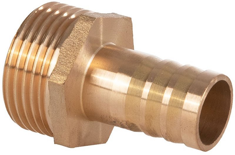 VOOLIKUÜHENDUS MESSING 19MM - 1" VÄLISKEERE GEKO