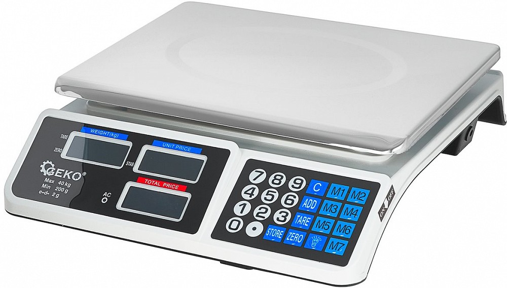 ELEKTROONILINE DIGIKAAL MAX 40KG GEKO