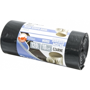 PRÜGIKOTID (PRÜGIKOTT) 120L / 10TK 700X1050MM. 35MIC MUST GEKO