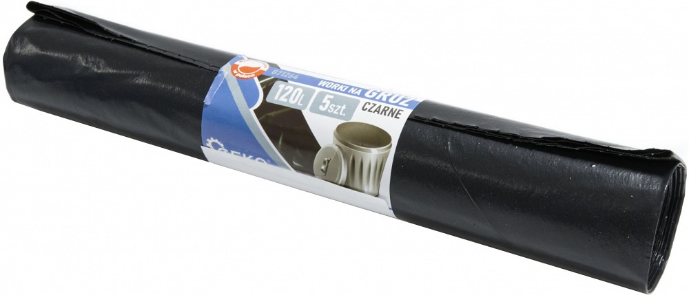 PRÜGIKOTID (PRÜGIKOTT) 120L / 5TK 700X1050MM. 90MIC MUST GEKO