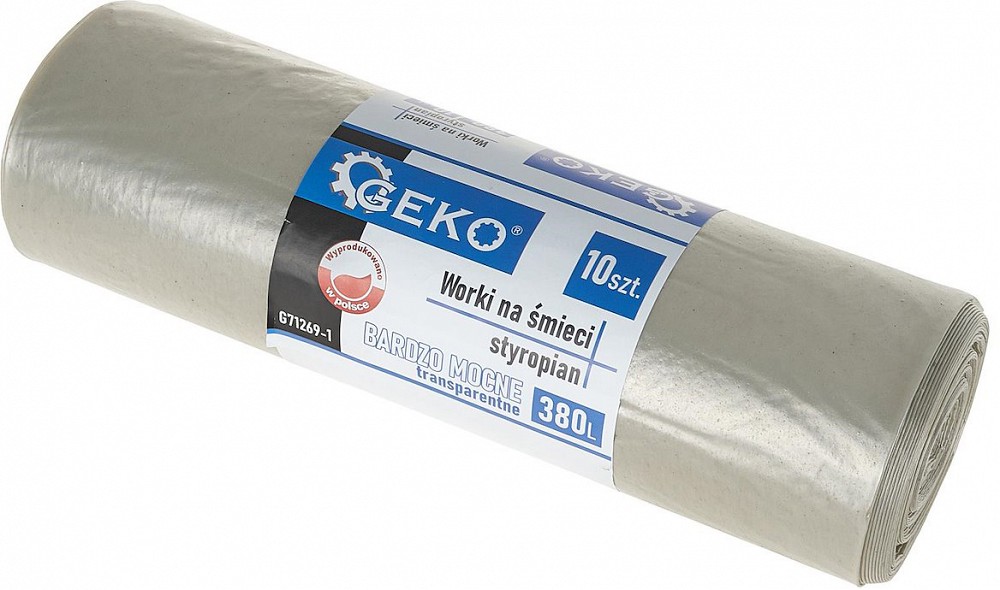 PRÜGIKOTID HDPE (PRÜGIKOTT) 380L / 10TK GEKO