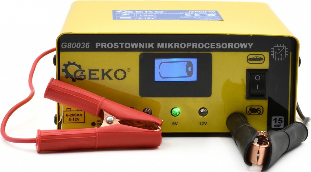 AKULAADIJA 6 / 12V 15A GEKO