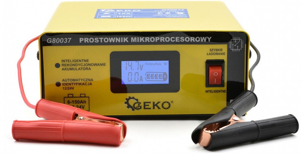 AKULAADIJA 10A. 12 / 24V GEKO