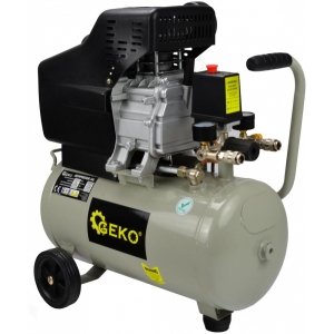 KOLBKOMPRESSOR 24L PAAK. 8BAR. 1.9KW 230V GEKO