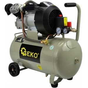 KOLBKOMPRESSOR 50L PAAK. 8BAR. 2.2KW 230V GEKO