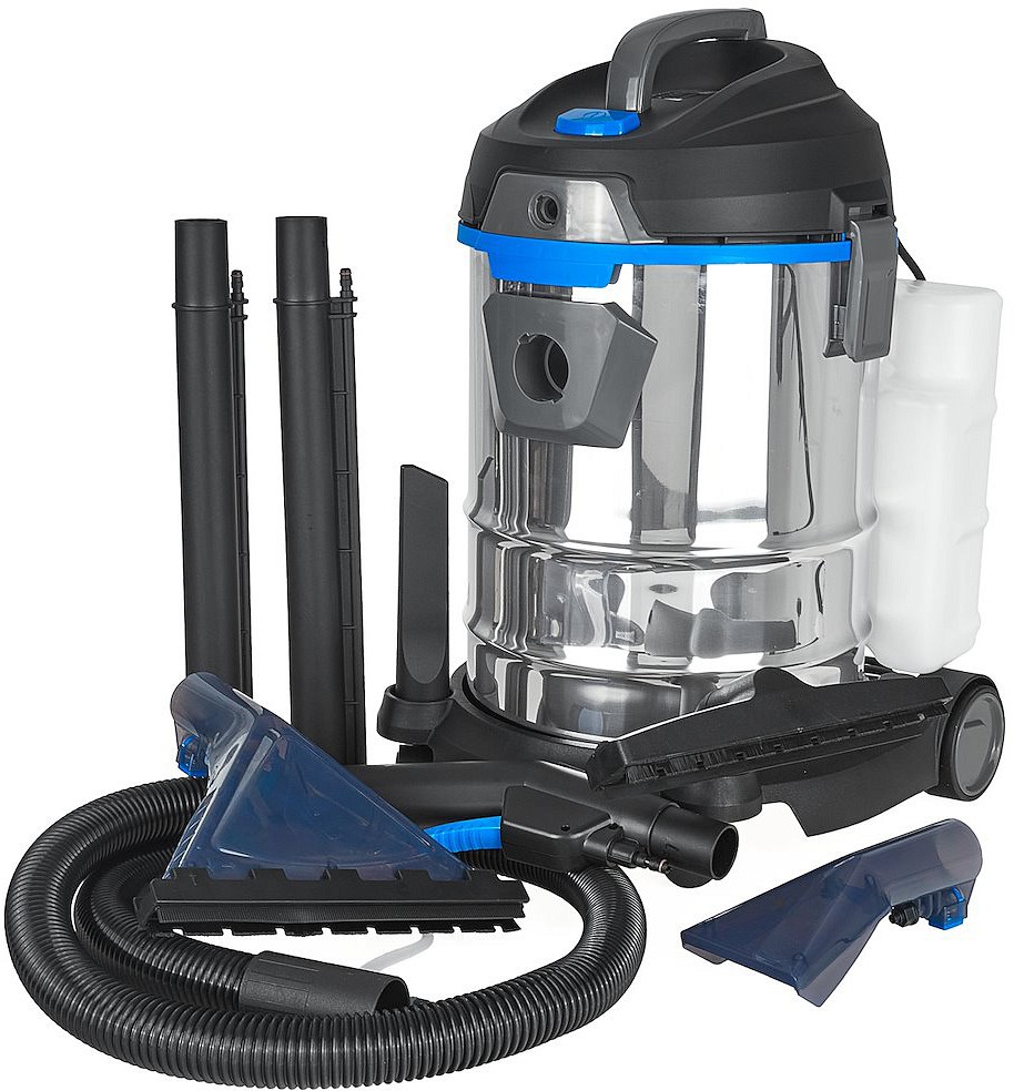 TOLMUIMEJA / TEKSTIILIPESUR INOX KORPUSEGA MÄRG / KUIV 20L 1400W GEKO