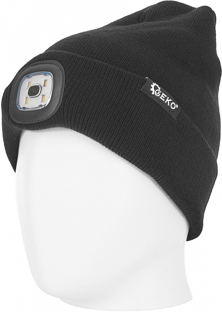 PEALAMP MÜTSIGA 4 SMD-LED 0.5W USB-LAETAV GEKO