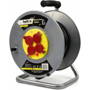 POOLIL PIKENDUSJUHE METALL / PLAST 25M 3X2.5MM2 KELTIN