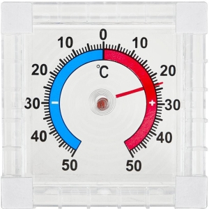 SISE-VÄLISTERMOMEETER TEIPKINNITUS 75X75MM KELTIN