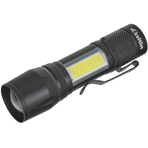 MINI LED TASKULAMP "TACTICAL" LAETAV 500LM IPX5. 10W KELTIN