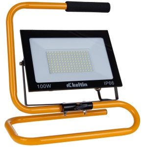 230V PROZEKTOR KÄSISTATIIVIL LED 100W. 10000LM 4500K IP66 KELTIN