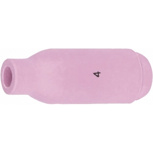 3 CERAMIC NOZZLES N°4 Ø 6.5 - TIG TORCH SR17 / SR18 / SR26