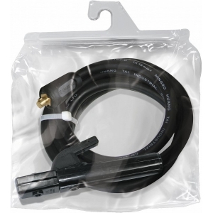 ELECTRODE HOLDER WITH CABLE - 200A - 25MM² - 4M - CONNEC 35 / 50 MM²