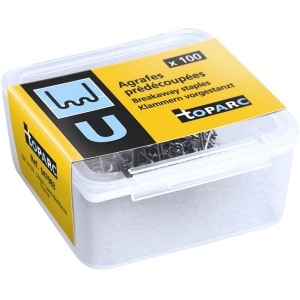 PLASTI PARANDUS KLAMBER 100 CRACK ALIGNMENT BREAKAWAY STAPLES (U) GYS