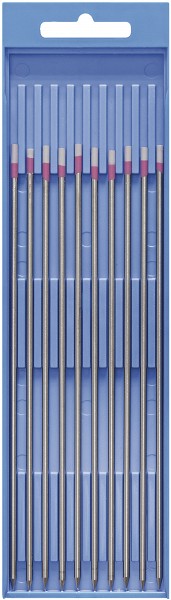 10 TUNGSTEN ELECTRODES LYMOX LUX Ø2.4 - FUCHSIA / GREY (AC / DC) GYS