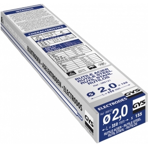 RUTIILELEKTROOD 155TK TERAS - TÜÜP GY38 - Ø2.0 GYS