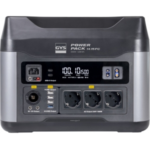 INVERTER-AKUPANK 12 / 230V POWER PACK 1600F GYS