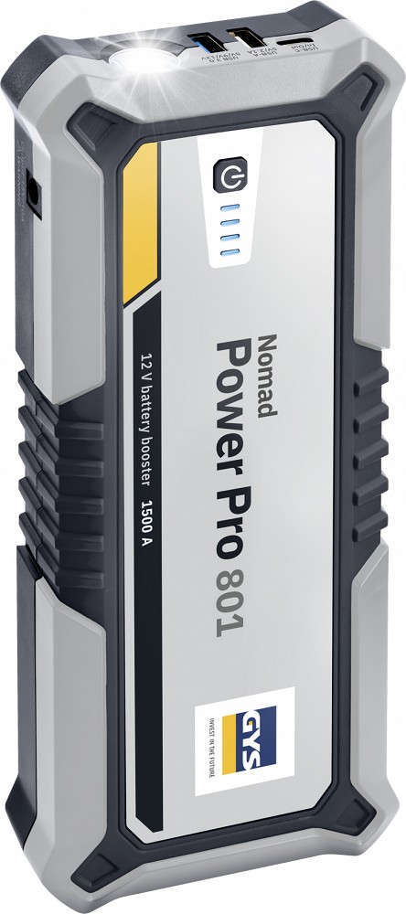 KÄIVITUSABI-AKUPANK 12V 850 / 1500A LITHIUM NOMAD POWER PRO 801 GYS