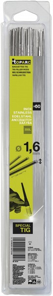 TIG FILLER RODS (X60) - STAINLESS STEEL (308L) Ø1.6 - 330MM (BLIST