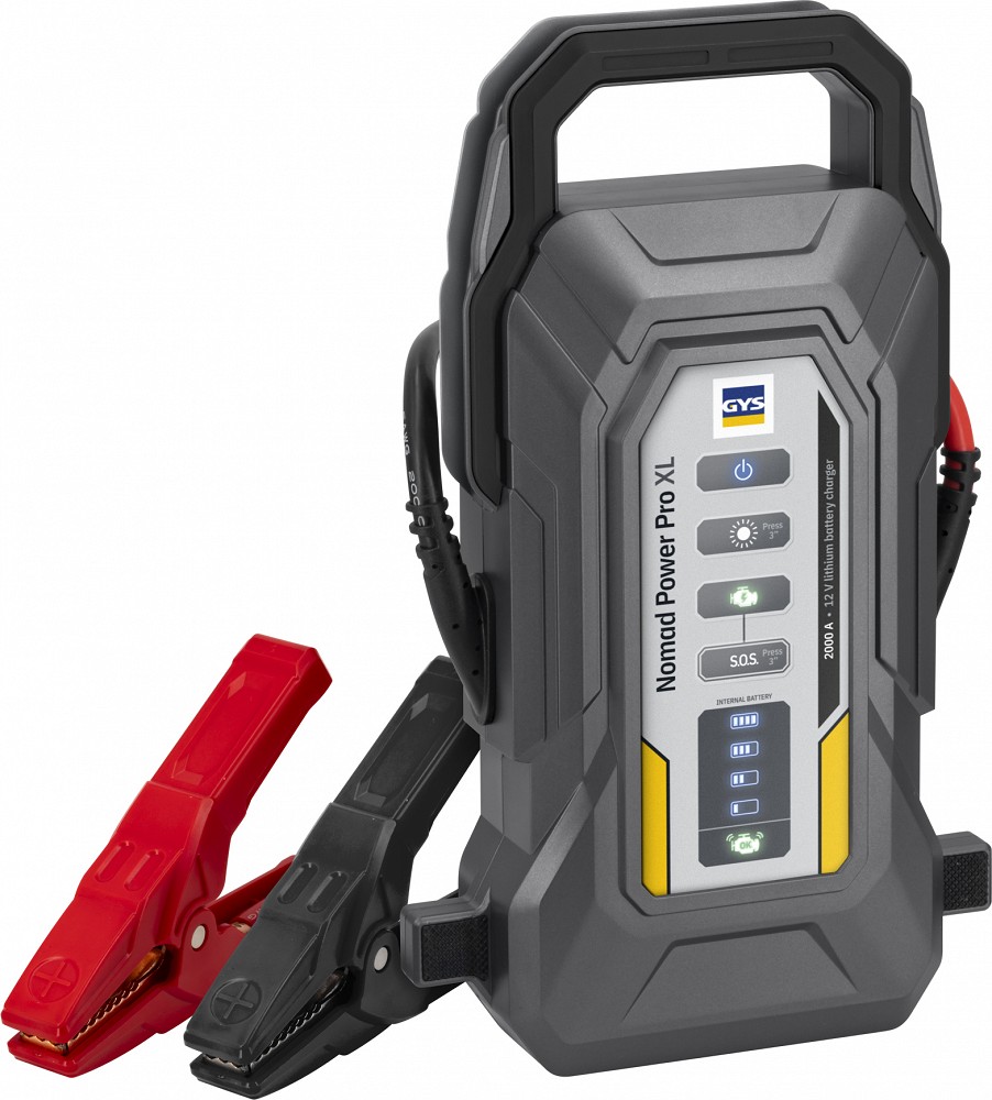 KÄIVITUSABI-AKUPANK 12V 2000A LITHIUM NOMAD POWER PRO XL GYS