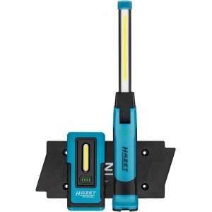 3-OS. KOMPL. 2X LED KANDELAMP + JUHTMEVABA LAADIMISE PLAAT HAZET