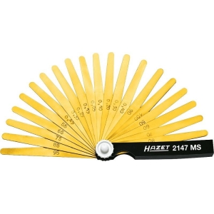 LEHTKALIIBER MESSING 20 LEHTE 0.05-1.00MM HAZET