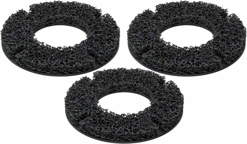 VELJE JA RUMMU KONTAKTPINNA PUHASTAJA VARU ABRASIIVKETTAD 160MM 3TK HAZET