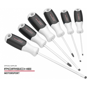6-OS. KRUVIKEERAJATE KOMPLEKT SL / PH. 3K KÄEPIDE "PORSCHE MOTORSPORT" HAZET