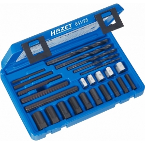 25-OS. MURDUNUD POLDI VÄLJAPUURIMIS / KEERAMIS KOMPL. M5-M16 (MADE IN EU) HAZET