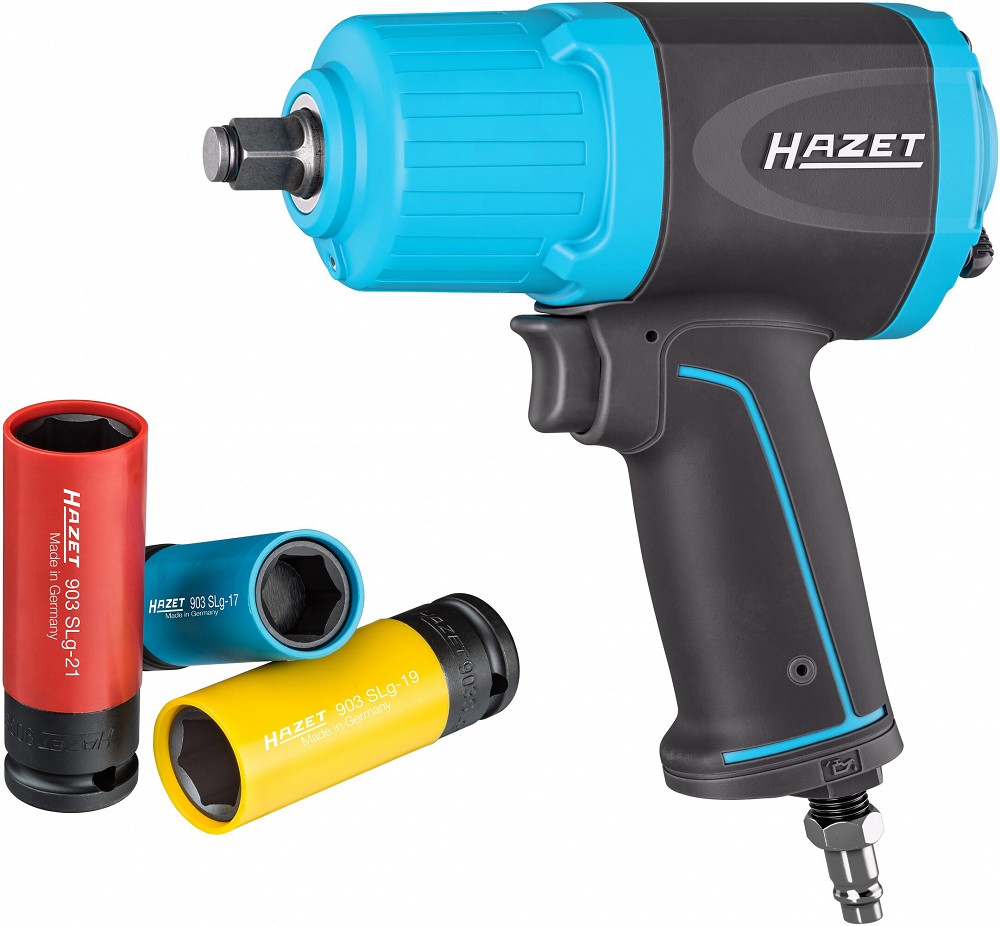 1 / 2" LÖÖKMUTRIKEERAJA 9012ECO. 1700NM + 3-OS. VALUVELJEPADRUNITE KOMPL + MAGNETKAUSS HAZET