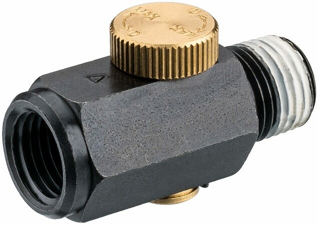 RÕHUREGULAATOR KETTAGA PNEUMO TÖÖRIISTALE 1 / 4" HAZET