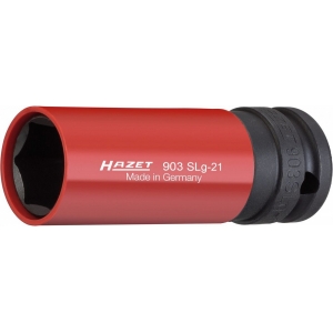 1 / 2" VALUVELJE PADRUN (PLASTIST PÖÖRD-KAITSEHÜLSS) 21MM HAZET MADE IN GERMANY