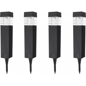 SOLAR AIAVALGUSTI 4TK LED 0.06W KÜLM VALGUS 400X60X60MM IP44 KELTIN