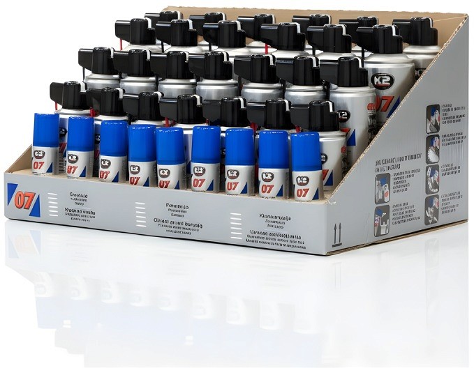 K2 07 UNIVERSAALÕLI STEND / KOMPLEKT 35TK