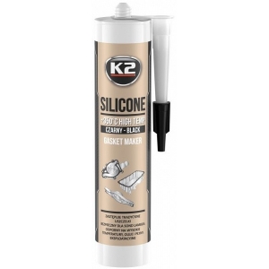 K2 SILICONE BLACK SILIKOONHERMEETIK MUST +350°C 300G / PADRUN