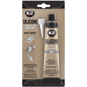 K2 SILICONE GREY SILIKOONHERMEETIK HALL +350°C 85G / TUUB