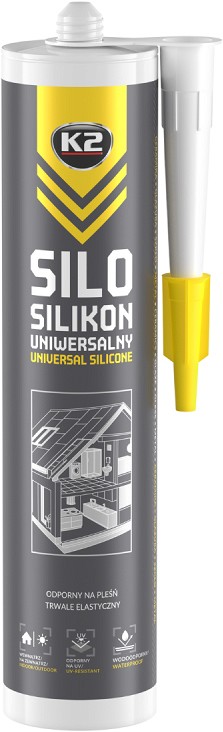 K2 SILO UNIVERSAL SILICONE CLEAR UNIVERSAALNE SILIKOON VÄRVITU 300ML / PADRUN