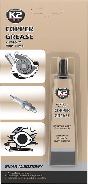 K2 COPPER GREASE VASEMÄÄRE 20G / TUUB
