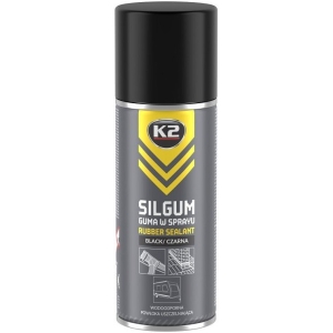K2 SILGUM RUBBER SEALANT KUMMIPÕHINE HERMEETIK MUST 500ML / AE