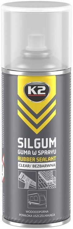 K2 SILGUM RUBBER SEALANT KUMMIPÕHINE HERMEETIK VÄRVITU 500ML / AE