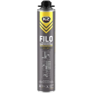K2 FILO LOW-PRESSURE ALL SEASON'S NANOTECH GUN FOAM PU POLÜURETAANVAHT 750ML / AE