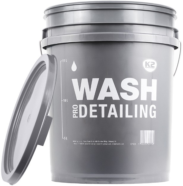 K2 DETAILING BUCKET "WASH" PESUÄMBER 20L