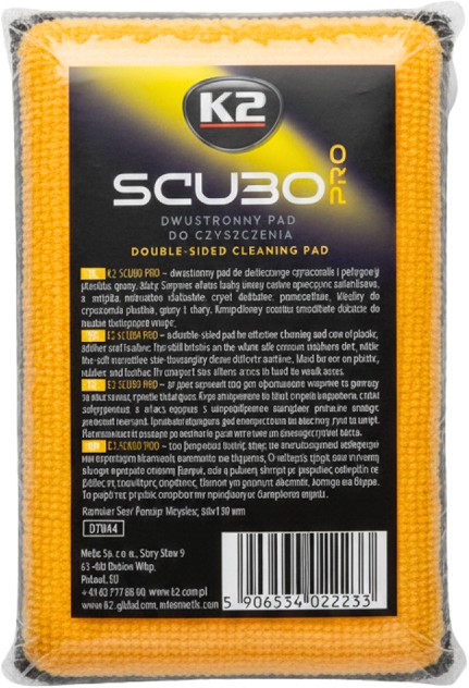 K2 SCUBO PRO KAHEPOOLNE PUHASTUSPADI 13X98MM